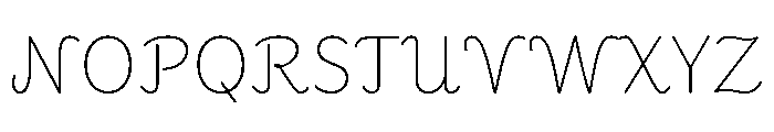 Playwrite Cc Osterreich Thin Font UPPERCASE