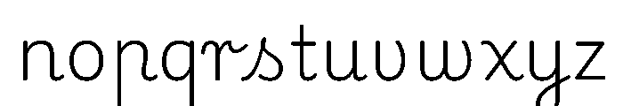 Playwrite Cc Portugal Extra Light Font LOWERCASE