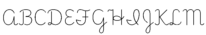Playwrite Cc Portugal Thin Font UPPERCASE