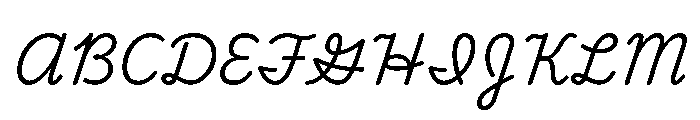 Playwrite Cc Slovensko Regular Font UPPERCASE