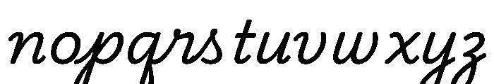 Playwrite Cc Slovensko Regular Font LOWERCASE