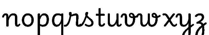 Playwrite Cc South Africa Regular Font LOWERCASE