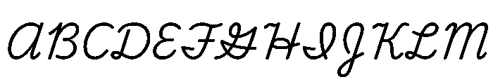 Playwrite Cc Tanzania Regular Font UPPERCASE