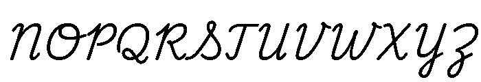 Playwrite Cc Tanzania Regular Font UPPERCASE