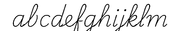 Playwrite Cc Usa Traditional Thin FONT