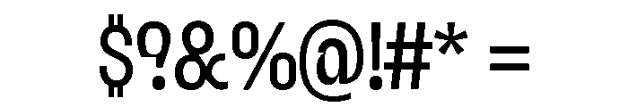 Please Display VF Light Font OTHER CHARS