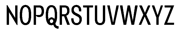 Please Display VF Light Font UPPERCASE