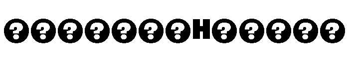 Please Poster VF Heavy Font UPPERCASE