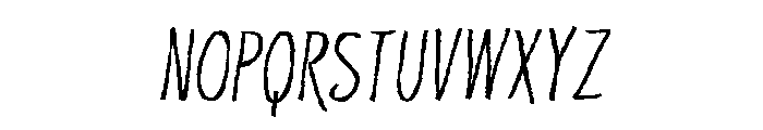 Plunct Extra Bold Font LOWERCASE