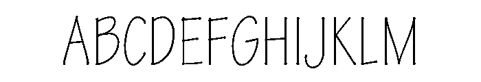Plunct Light Font UPPERCASE