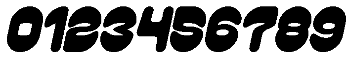 PLAYFUL GRAVITY Bold Italic Font OTHER CHARS