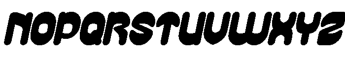 PLAYFUL GRAVITY Bold Italic Font UPPERCASE