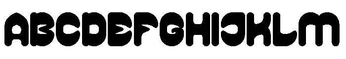 PLAYFUL GRAVITY Bold Font UPPERCASE