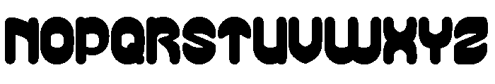 PLAYFUL GRAVITY Bold Font UPPERCASE