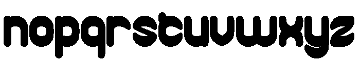 PLAYFUL GRAVITY Bold Font LOWERCASE