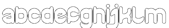 PLAYFUL GRAVITY-Hollow FONT