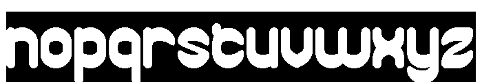PLAYFUL GRAVITY-Inverse Font LOWERCASE