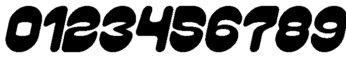 PLAYFUL GRAVITY Italic Font OTHER CHARS