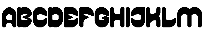 PLAYFUL GRAVITY Font UPPERCASE