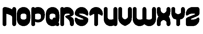 PLAYFUL GRAVITY Font UPPERCASE