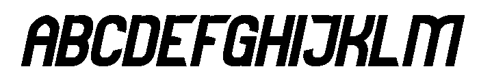 PLAYING MOMENTUM Bold Italic Font UPPERCASE