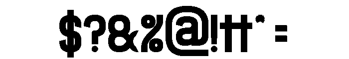 PLAYING MOMENTUM Bold Font OTHER CHARS