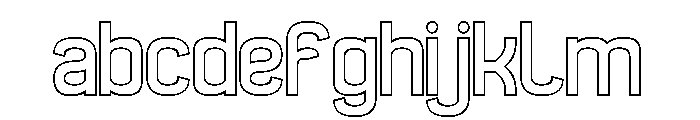 PLAYING MOMENTUM-Hollow FONT
