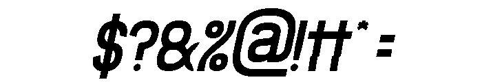 PLAYING MOMENTUM Italic Font OTHER CHARS