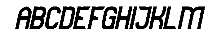 PLAYING MOMENTUM Italic Font UPPERCASE