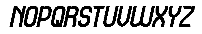 PLAYING MOMENTUM Italic Font UPPERCASE