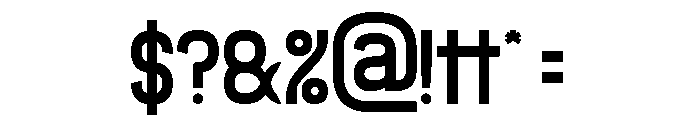 PLAYING MOMENTUM Font OTHER CHARS