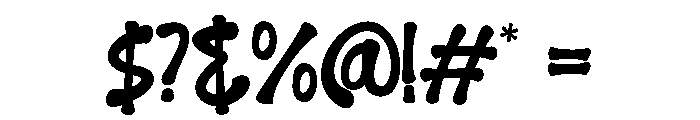 PLAYMORE Regular Font OTHER CHARS