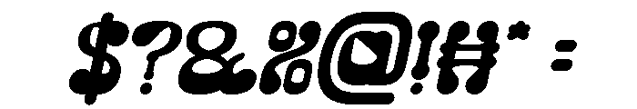 PLEASANT DREAM Bold Italic Font OTHER CHARS