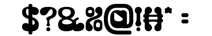 PLEASANT DREAM Bold Font OTHER CHARS