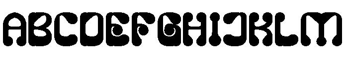 PLEASANT DREAM Bold Font UPPERCASE