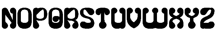 PLEASANT DREAM Bold Font UPPERCASE