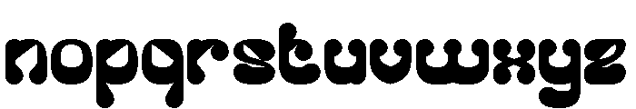 PLEASANT DREAM Bold Font LOWERCASE