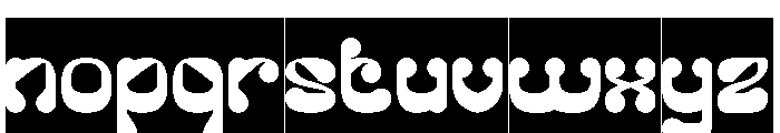 PLEASANT DREAM-Inverse Font LOWERCASE