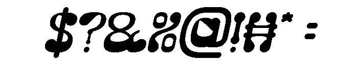 PLEASANT DREAM Italic Font OTHER CHARS
