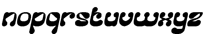 PLEASANT DREAM Italic Font LOWERCASE
