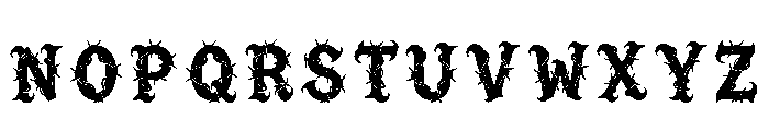 Plaice Regular Font UPPERCASE