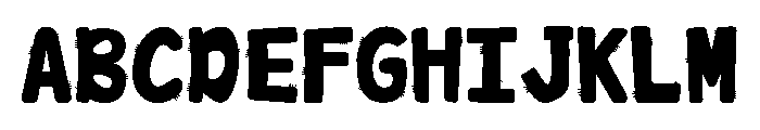 Plaid Pink Rhom Font UPPERCASE