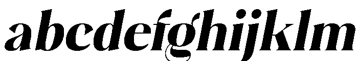 Plakent-BlackItalic FONT