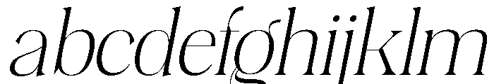 Plakent-ExtraLightItalic FONT