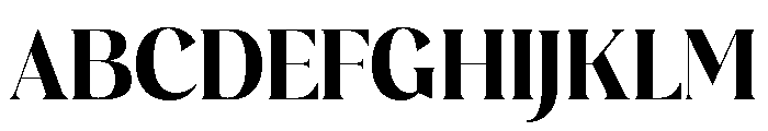 Plakent Variable Black Font UPPERCASE