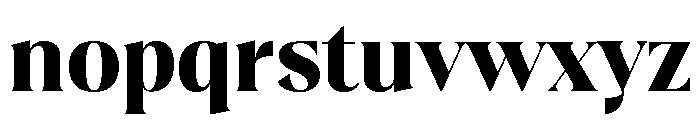 Plakent Variable Black Font LOWERCASE