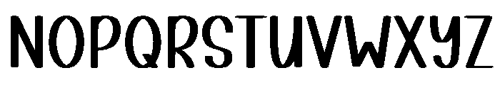 Plan Note Font UPPERCASE
