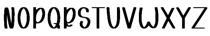 Planerry Font UPPERCASE