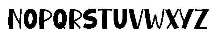Planet Kids Font UPPERCASE
