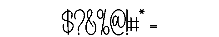 Planet Pluto Font OTHER CHARS
